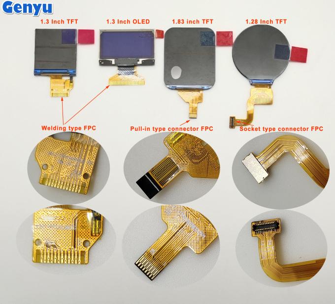 1.77 дюймовый TFT LCD экран 128x160 точки 12 часов 22pin 8-битный параллельный Малый размер 2