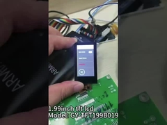 1.99 дюймовый TFT LCD экран Нормальный черный 170x320 точки IPS NV3030 24pin FPC 4SPI