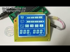 TN LCD Screen LCD Segment Display Тёмный фон Белый фоновый SMT_HT1621