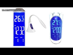 Настроенный ЖК-экран HTN Segment Синий Зебра Белый Заднего света Для настольной лампы