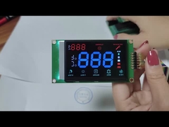 3.3V Custom Segment LCD Display TN Трансфлекторный белый фонарь для электрического счетчика