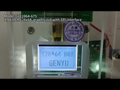 1.88 дюймов 128x64 точка матрица LCD дисплейный модуль FSTN Белый 14PIN SPI интерфейс