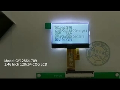1.46 дюймовый 128x64 COG LCD модуль FSTN положительный 3.3V UC1701 14PIN SPI интерфейс