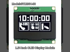 1.54 дюймовый OLED дисплейный модуль Белый цвет 128x64 пикселя SSD1309 Интерфейс I2C