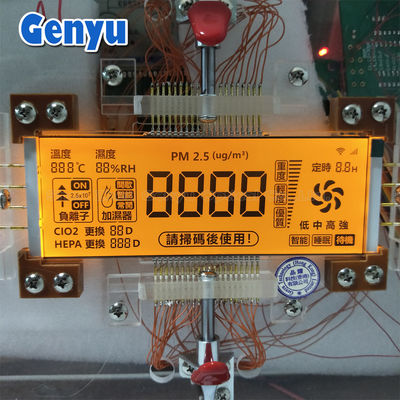 Хорошая цена. 5.0V 4 Ditig HTN Сегментированный ЖК-дисплей RGB Цвет подсветки, используемый в очистителе воздуха онлайн