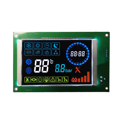 Хорошая цена. VA LCD сегмент дисплейный модуль Чип на борту Цветовые иконки 5.0В Высокий контраст онлайн