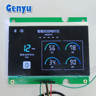 Хорошая цена. 4.8V VA LCD Модуль LCM Черные цветные сегменты для электроакупунктурного устройства онлайн