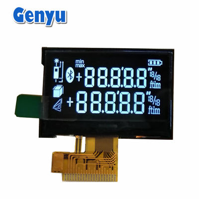 Хорошая цена. COG FPC VA LCD-сегмент дисплей белый на черном интерфейсе SPI для дальномера онлайн