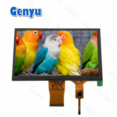 Хорошая цена. 7 дюймовый TFT LCD сенсорный экран 800x480 50pin RGB интерфейс Type Socket онлайн