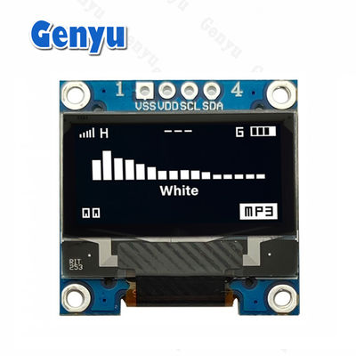 Хорошая цена. 0.96 дюймовый OLED экранный модуль Белый 128*64 пикселя SSD1306 I2C интерфейс онлайн