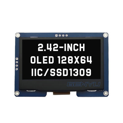 Хорошая цена. 2.42 Inch OLED Display Module LCM 4 PIN IIC I2C SSD1309 Driver 128x64 Dots in Genyu White/Blue/Yellow/Green онлайн