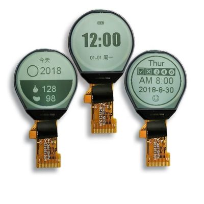 Хорошая цена. 1.3inch GY128128-23 Round LCD Module 4-Spi FSTN Custom Monochrome Dot Matrix Clock COG LCD Screen 128x128 Circle Display онлайн