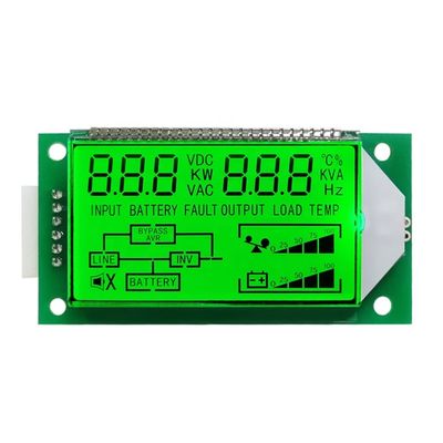 Хорошая цена. 69.48 x 36.00 x 8.60 mm Module Size Custom Inverter LCD TN 7-Segment LCD Display with HT1621 Drive IC and Removable Design онлайн