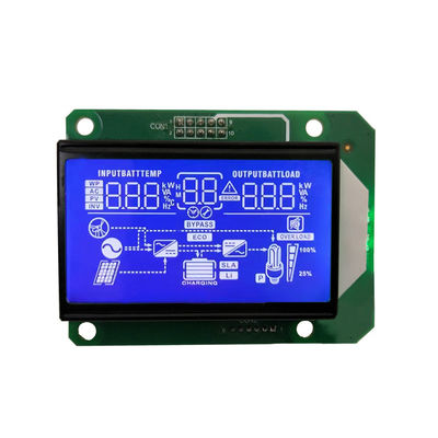 Хорошая цена. Control/Drive IC comptaible VA HTN Blue Green Backlight COB Segment LCD Module for Customized UPS Inverter Display Panel онлайн