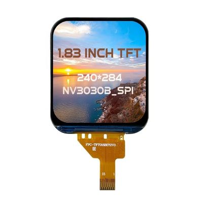 Хорошая цена. Драйвер ИС NV3030B 240*284 IPS 1,83 TFT LCD 15-контактный FPC 4-SPI цветной ЖК-модуль с сенсорным экраном и устойчивостью к высоким температурам онлайн