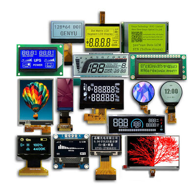Хорошая цена. Модуль LCD-дисплея на заказ с матрицей из 128*64 точек и 7-сегментным дисплеем для промышленных приложений онлайн