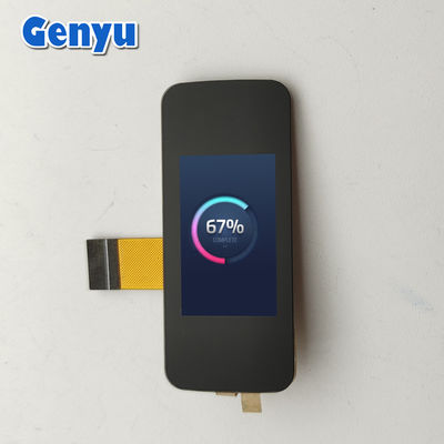 Хорошая цена. 1.06 дюймовый TFT LCD емкостный сенсорный экран G+F 96*160 точек ST7735 SPI 15pin FPC онлайн