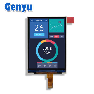Хорошая цена. 12pin 3,5 дюймовый TFT LCD дисплей 320x480 разрешение ST7365 SPI интерфейс онлайн