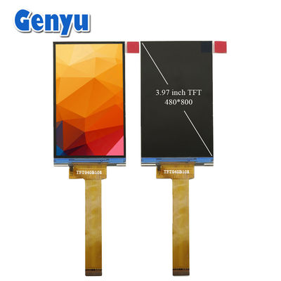 3.97 дюймовая TFT LCD панель IPS 480x800 Разрешение WVGA MIPI 24pin FPC 0.5mm Pitch