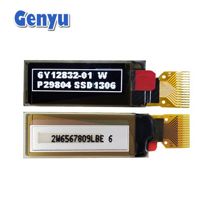 Хорошая цена. Малый OLED дисплей 0,91' 128x32 точки Белый 14PIN SSD1306 I2C интерфейс онлайн