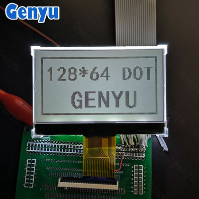 2.9 дюйм 128x64 графический ЖК-дисплей FSTN Черно-белый Трансфлективный 18PIN SPI интерфейс