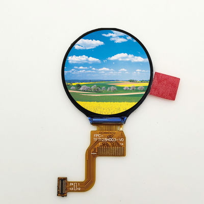 Хорошая цена. 4SPI Interface 1.3 inch Tft Lcd 240X240Dots Ips Gc9A01 14Pin Zip Fpc Round Lcd Display For Smart Watches Round Display онлайн