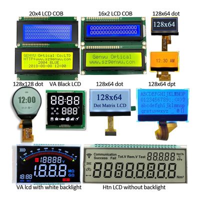 Хорошая цена. Fstn Monochrome 128x64 dot Graphic Cog LCD 16x2 Lcm Vatn Lcd Digital Segment Screen Custom 7 Segment Lcd Display онлайн