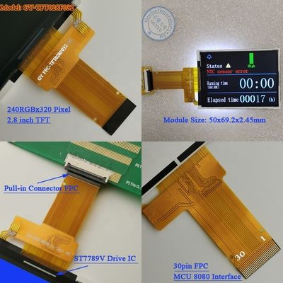 Хорошая цена. 2,4-дюймовый IPS TFT ЖК-дисплей для медицинского оборудования с сертификацией ISO9001 и свободным углом обзора онлайн